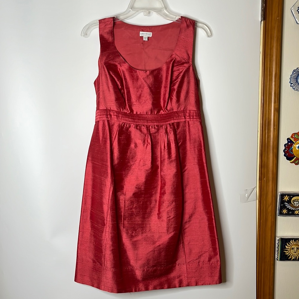 A Pea in the Pod Pink Sleeveless Maternity Dress SIZE MEDIUM